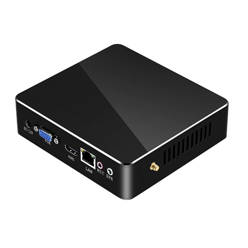 Core i3 4010Y i5 4200Y Мини ПК Windows 10 DDR3 Оперативная память Micro Вай-Фай HDMI VGA USB3.0 Вентилятор Cooler ТВ коробка Настольный ПК компьютер