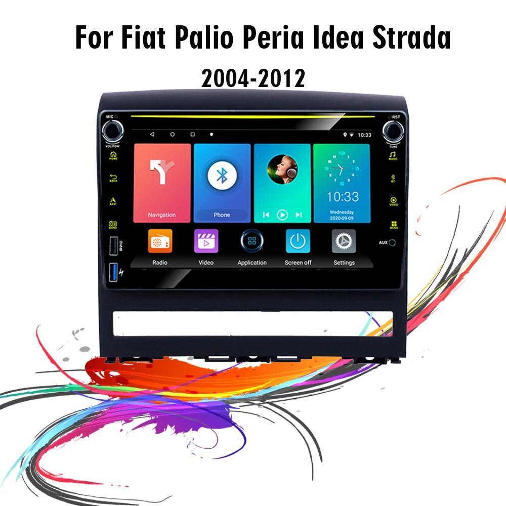 

For Fiat Palio Peria Idea Strada Zotye Z200 8 Inch 2 Din Android Car Multimedia player Navigation GPS Head Unit Car Stereo