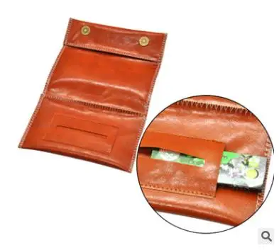 Tip Paper Holder Smoking Accessories New 1pcs -PU Leather Tobacco Bag Portable Cigarette Rolling Pipe Pouch Case | Дом и сад