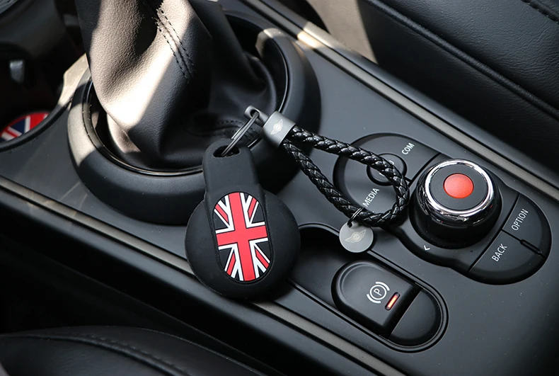 Автомобильный ключ чехол Силикагель Защитная крышка для MINI Cooper F54 F55 F56 F57 F60 Countryman, Clubman автомобильный брелок для ключей крышка