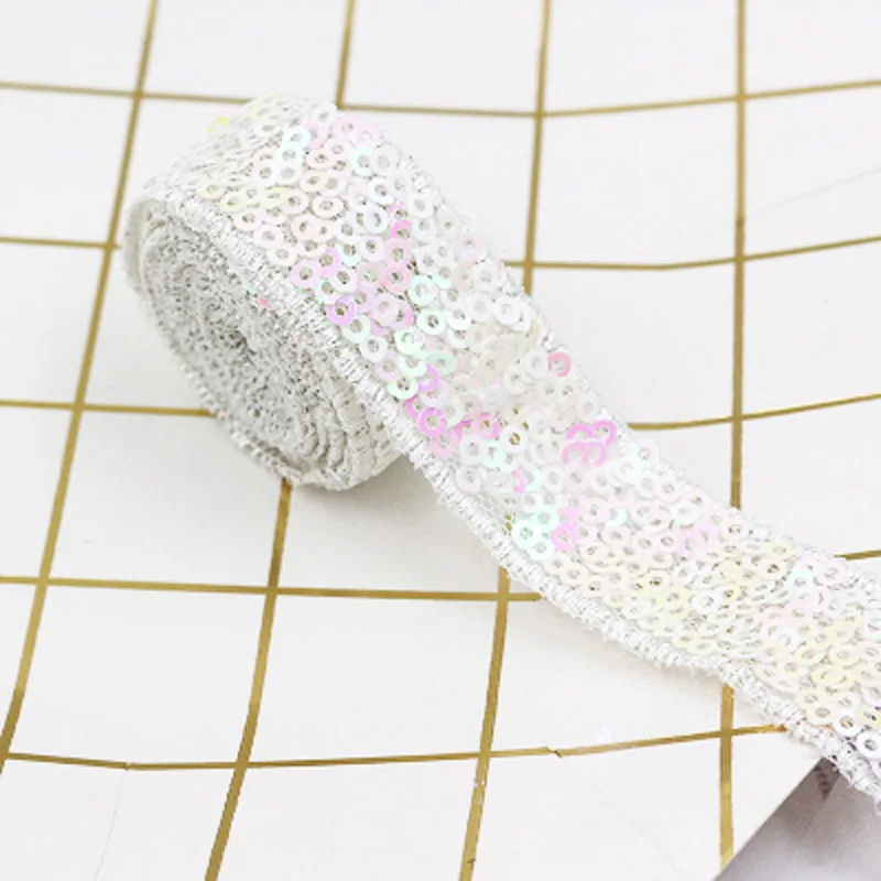 2 ярда/партия блестки для одежды 20 мм | Дом и сад