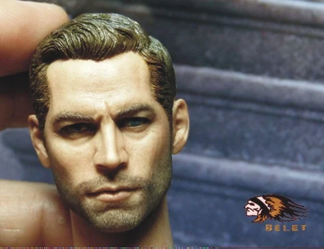S Accessories Driver Paul Walker Head Sculpt For 12