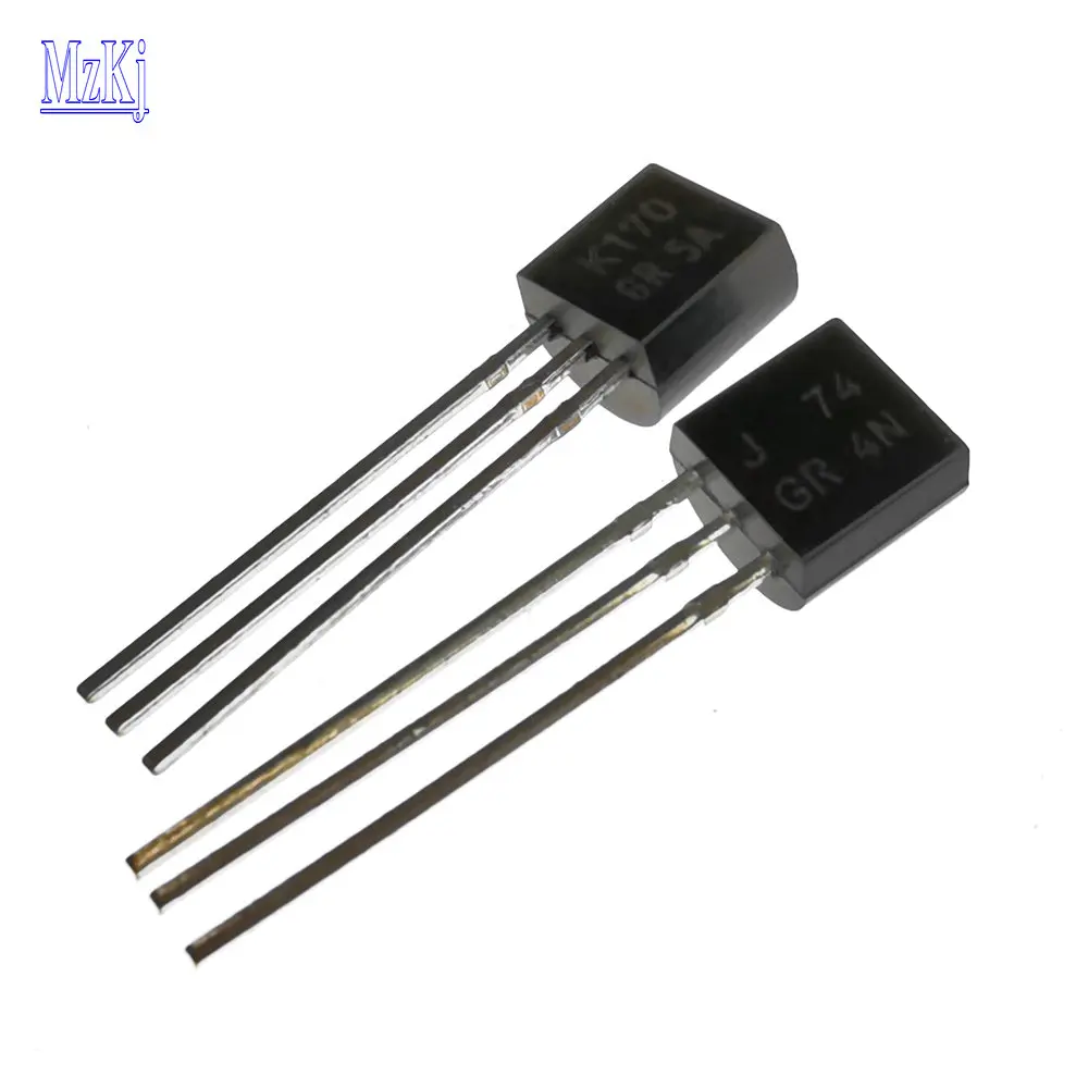 

32 шт K170 J74 New 2SK170GR 2SJ74GR 2SK170 2SJ74 TO92 звуковой транзистор