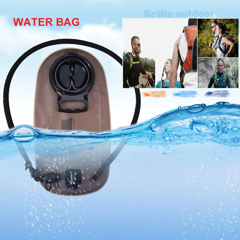 Военная Тактическая Сумка для воды из ТПУ 2L 2.5L 3L, сумка для воды, для велоспорта, для путешествий, для активного отдыха, для занятий спортом, альпинизмом, походом, гидратацией