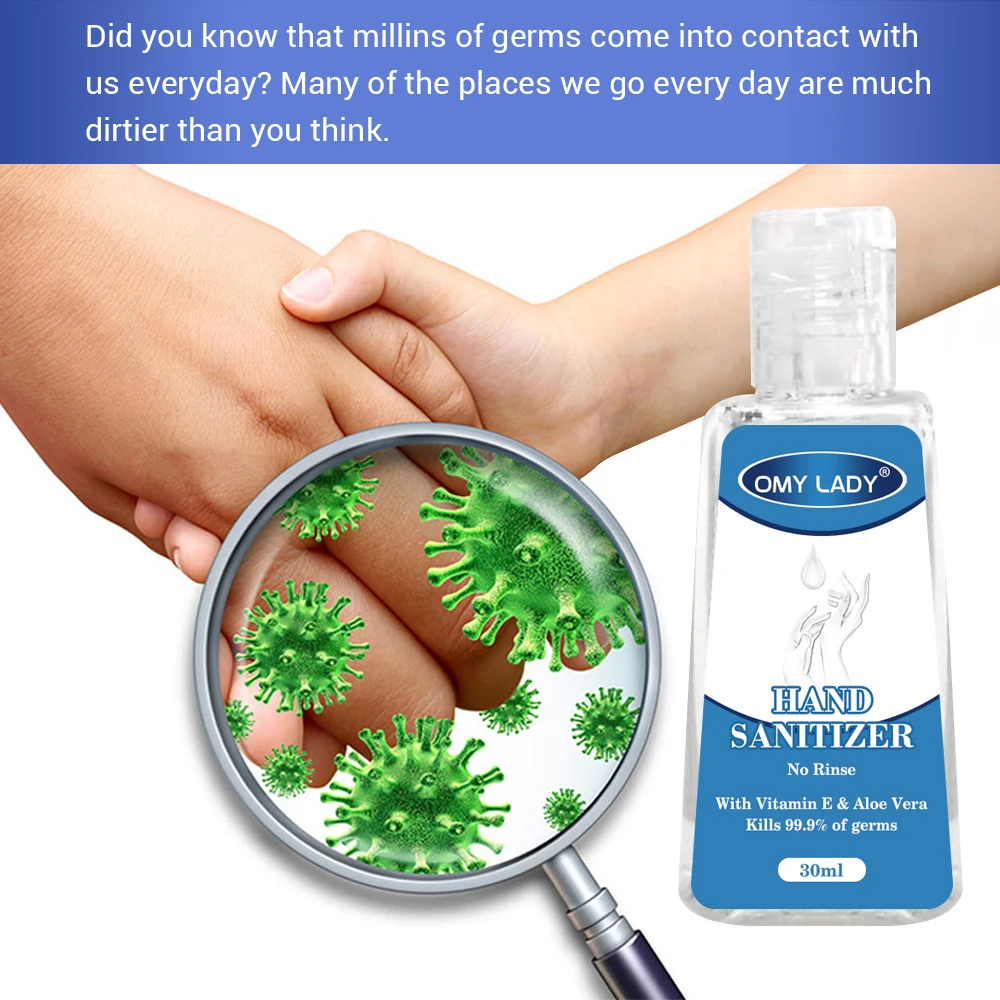 10 шт. безводной дезинфицирующее средство для рук Мини FoamHand ароматный одноразовые