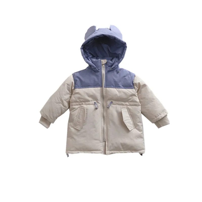 Зимнее Новое поступление хлопковая утепленная и теплая длинная куртка в