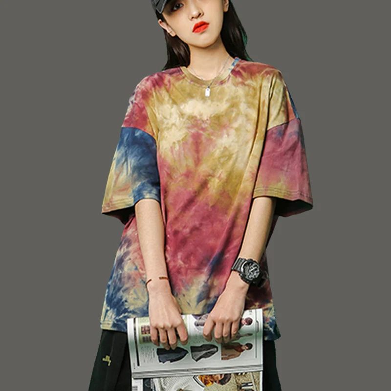 

Women's T Shirt Summer Short Sleeve Female T-shirts Casual Tee Tops O-neck Loose Ladies Girls Tshirt Harajuku Women Tops