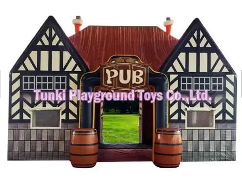 Preise Riesigen Aufblasbaren Pub Bar Zelt/Aufblasbare Irish Pub Kabine Haus/aufblasbare Outdoor Pub Party Zelt