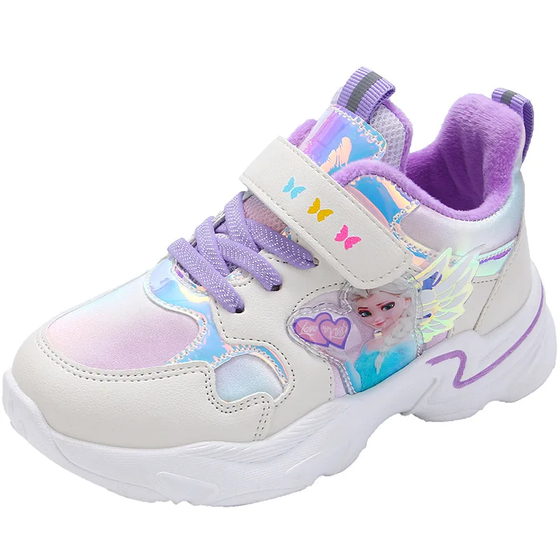 Детская спортивная обувь Disney Холодное сердце Эльза Осень-зима 2022 для девочек с