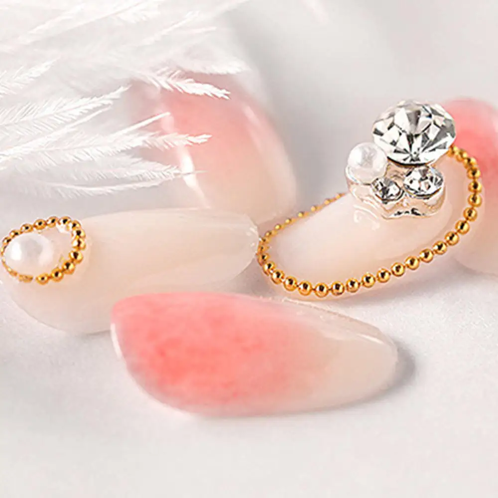 Мини-икра для дизайна ногтей 1 бутылка золотого и серебряного цвета опционально