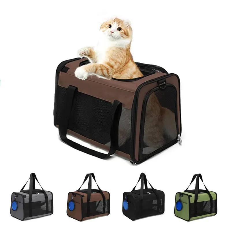 

Breathable Pet Carrier Doctor Bag Winter Windproof Travel Duffel Transport for Cats Dog Chihuahua Go Out Supplies Crossbody Bag