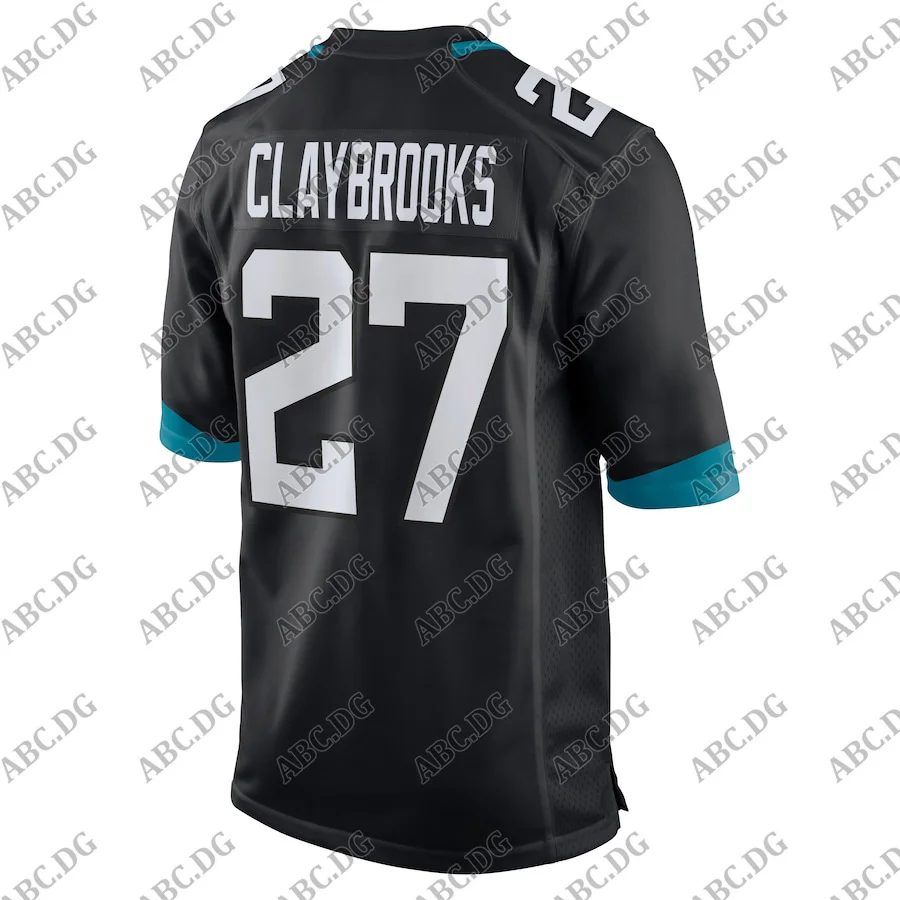 

Customized Stitch American Football Jersey Men Women Kid Youth Jacksonville Chris Claybrooks Black Game Jersey