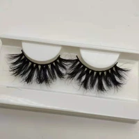 3050100 pairs 25mm mink eyelash mix wholesale fluffy dramatic volume lashes extension free fast shipping