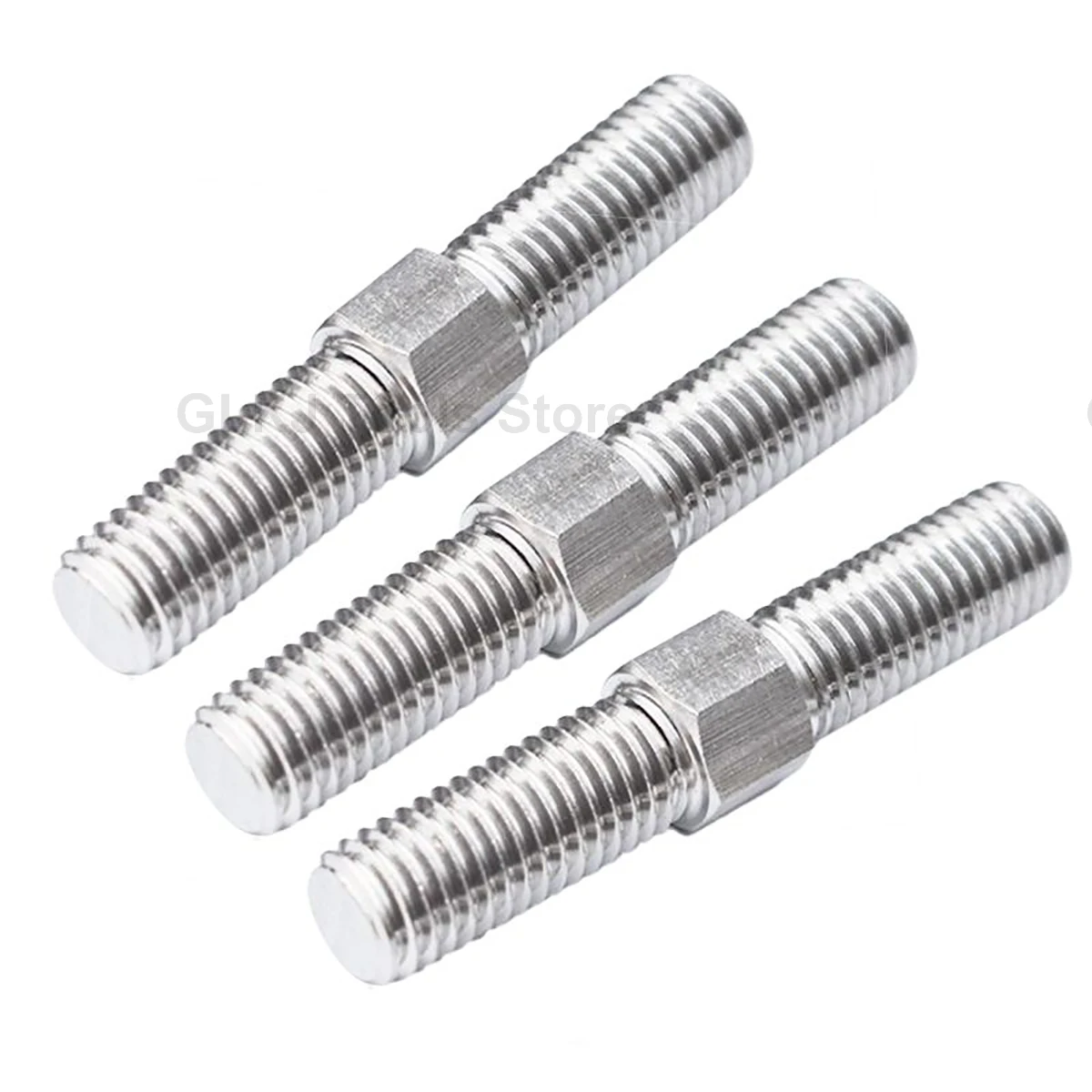 Болты-шпильки M6 M8 левая и правая резьба стержень с двойной резьбой нержавеющая
