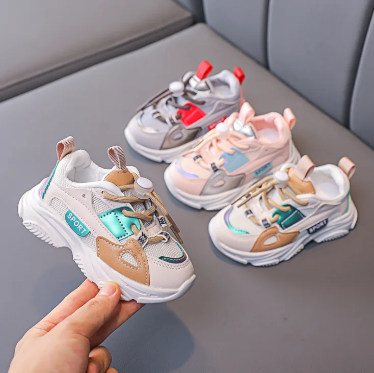 Crianças da Moda Tênis de Corrida Crianças Sapatos Casuais Tênis Meninos Criança Menina Esporte Chaussure Enfant