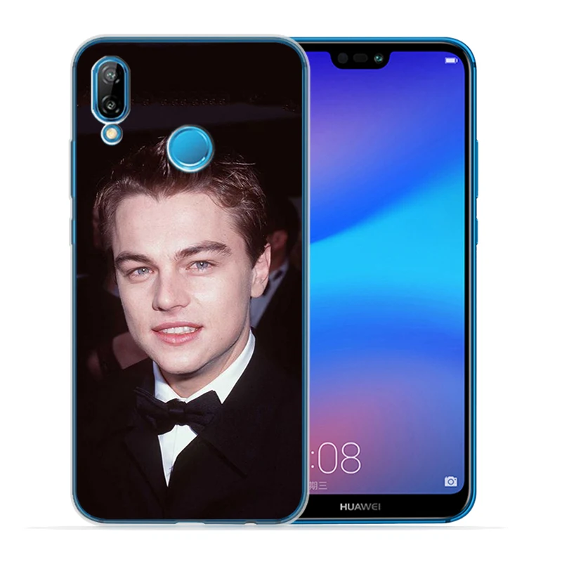 Чехол для телефона с Леонардо ДиКаприо супер звезда Huawei P9 P10 P20 P30 Plus Pro Lite Psmart Y6 Y7