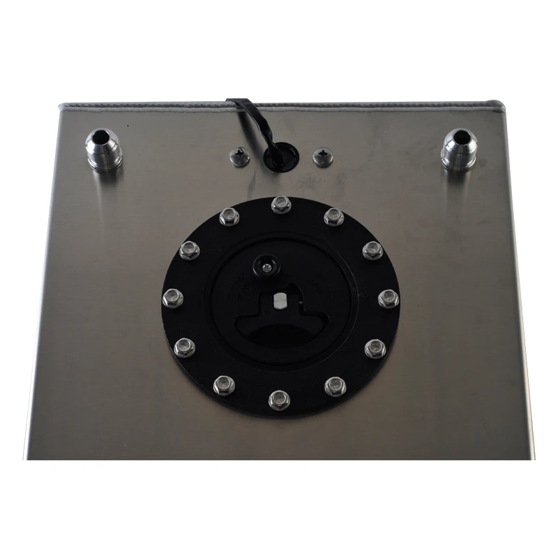 Алюминиевый топливный бак 60 л 15 галлонов зеркальный элемент с пеной внутри