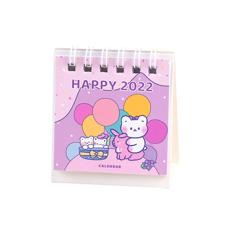 2022 милый мультяшный Медвежонок кролик ежедневник планировщик mark студент школа