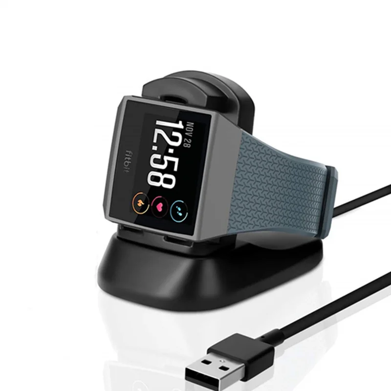 YSAGi подходит для Fitbit Ionic зарядное устройство адаптер USB зарядный кабель замена