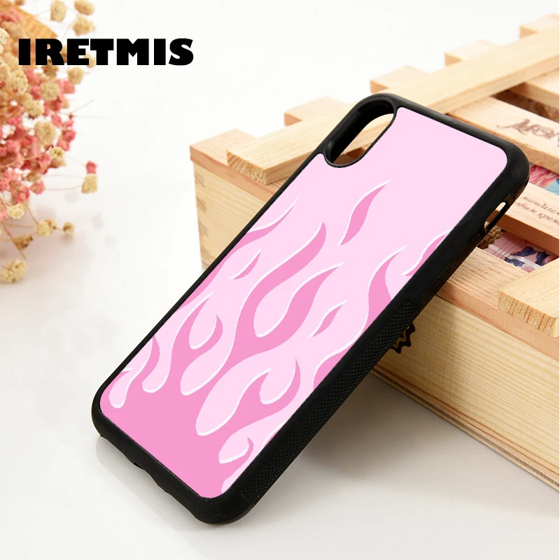 Iretmis 5 5S SE 6 6S Мягкий ТПУ силиконовый резиновый чехол для телефона iPhone 7 8 plus X Xs 11 Pro Max