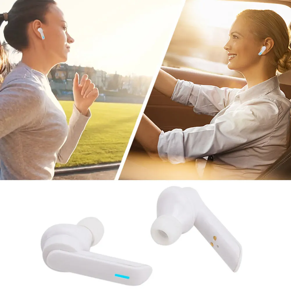 CALETOP F9 TWS Bluetooth 5,0 беспроводные наушники спортивные наушники с микрофоном Hifi стерео звук 300 мАч зарядный чехол для iPhone