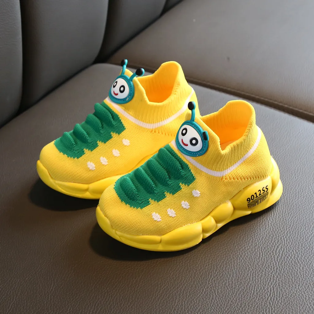 Детская обувь для маленьких девочек эластичная повседневная малышей мягкая