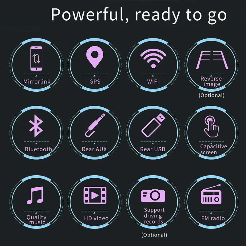 Android 10 Универсальный 2 Din 7 дюймов Автомобильный стерео радио GPS Wifi плеер для Beetle Golf