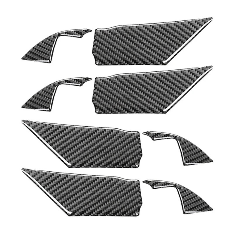 

for Toyota Camry 2018 2019 2020 Accessories Carbon Fiber Interior Door Bowl Handle Panel Cover Trim Decals Sticker