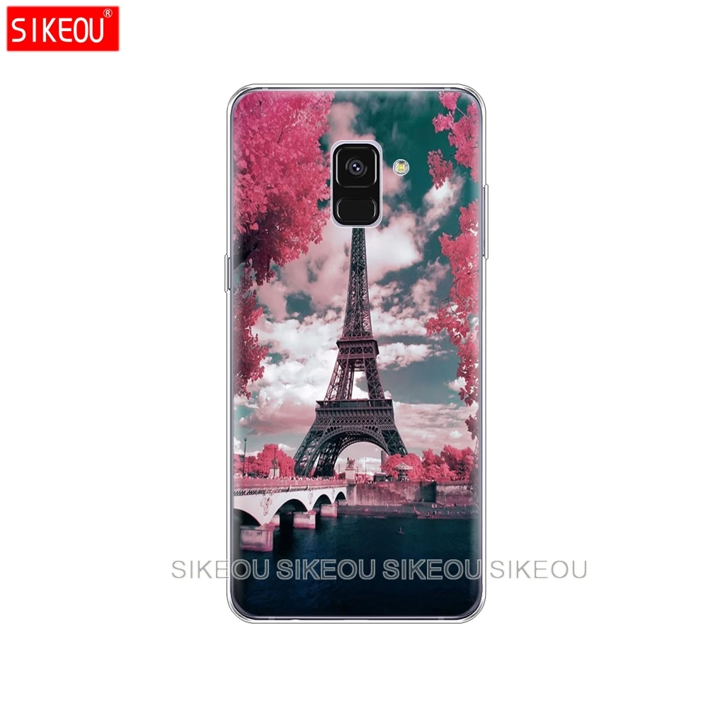 Мягкий чехол из ТПУ для телефона Samsung Galaxy A8 2018 A530 A530F силиконовый Plus A730 A730F