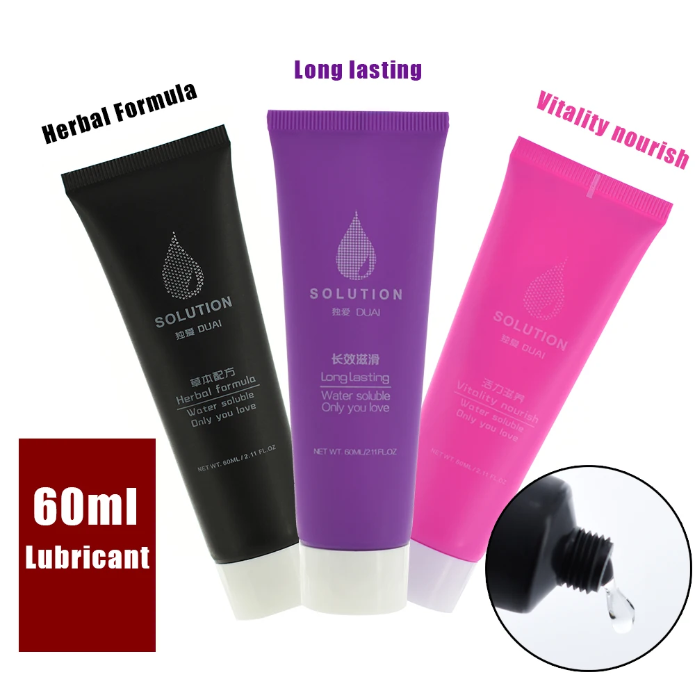 Смазка для секса 60 мл Анальная смазка на водной основе масло вагинальный и
