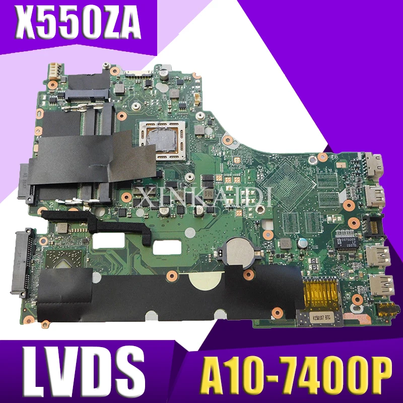 XinKaidi X550ZA материнская плата для ноутбука ASUS X550ZE X550Z X550 K550Z X555Z VM590Z тест оригинальная