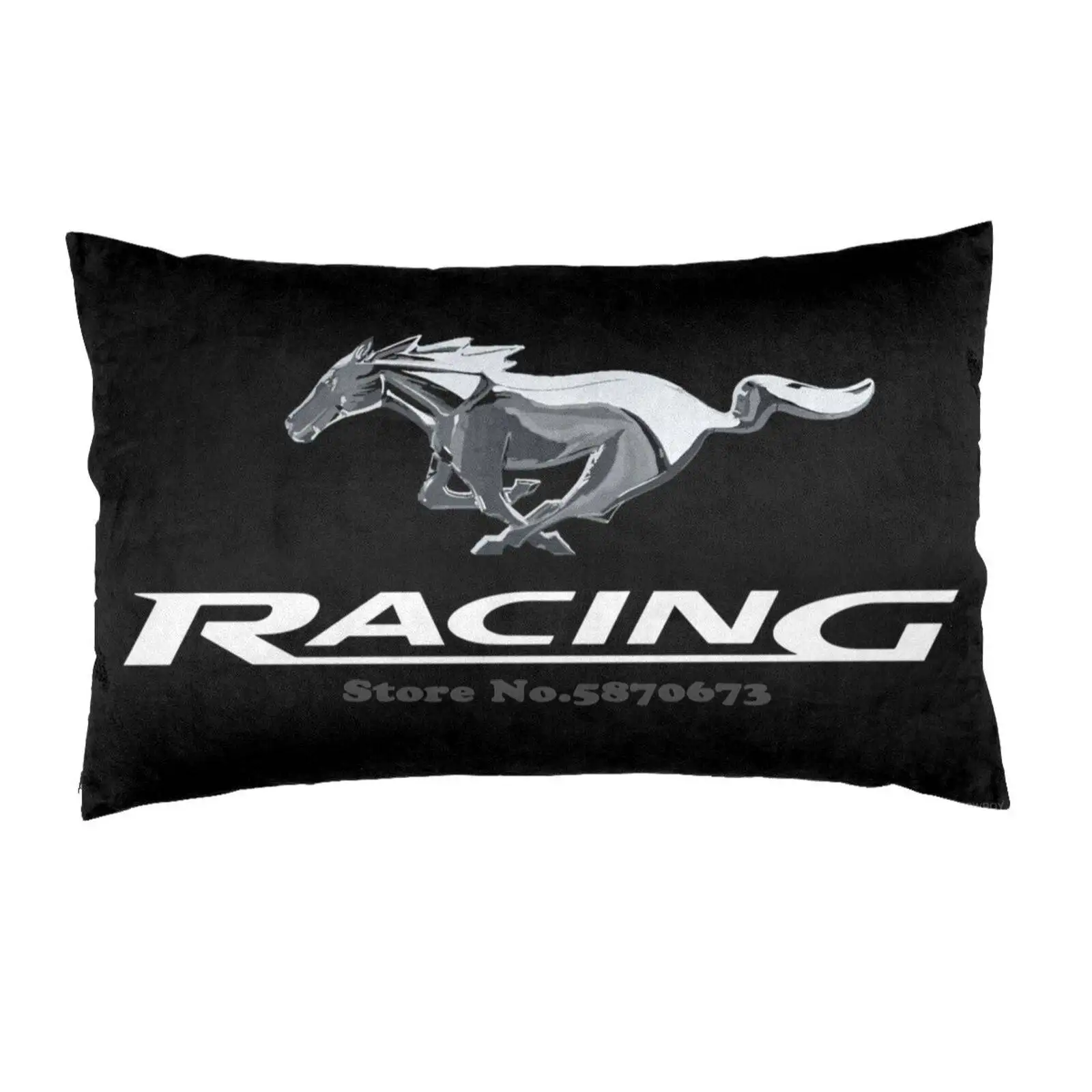 Наволочка Пони V8 для дома и сна прямоугольная гоночных автомобилей |