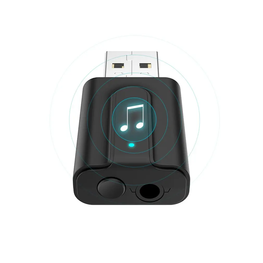 Bluetooth 5 0 ТВ трансмиттер ресивер 2 в 1 3 мм AUX Hi Fi стерео аудио USB беспроводной мини