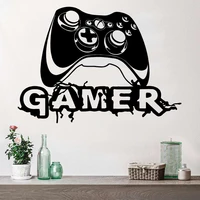 large graffiti video game joystick wall decal playroom gaming zone xbox gamer wall sticker bedroom vinyl home decor