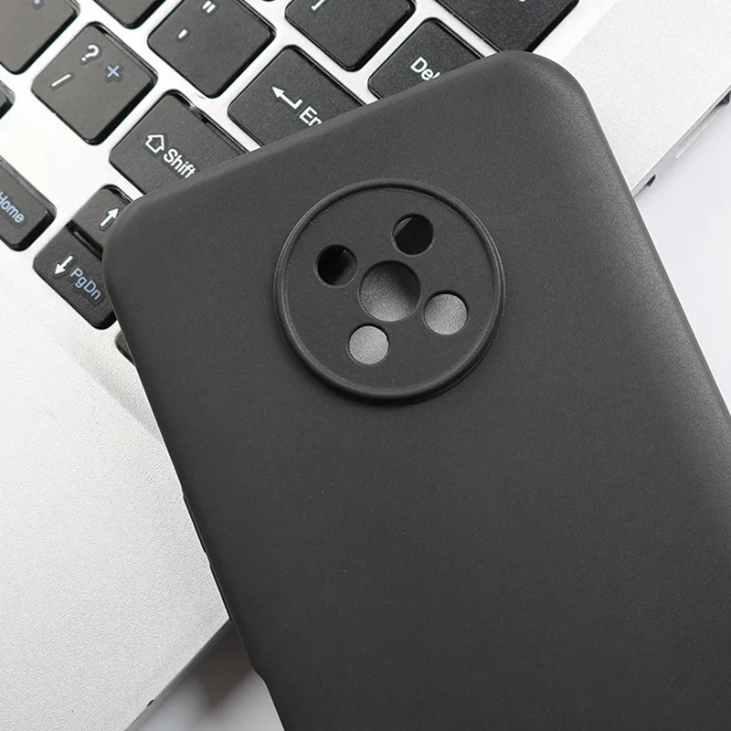 Чехол для Nokia G50 черный мягкий матовый ударопрочный чехол из ТПУ TA-1358 | Мобильные