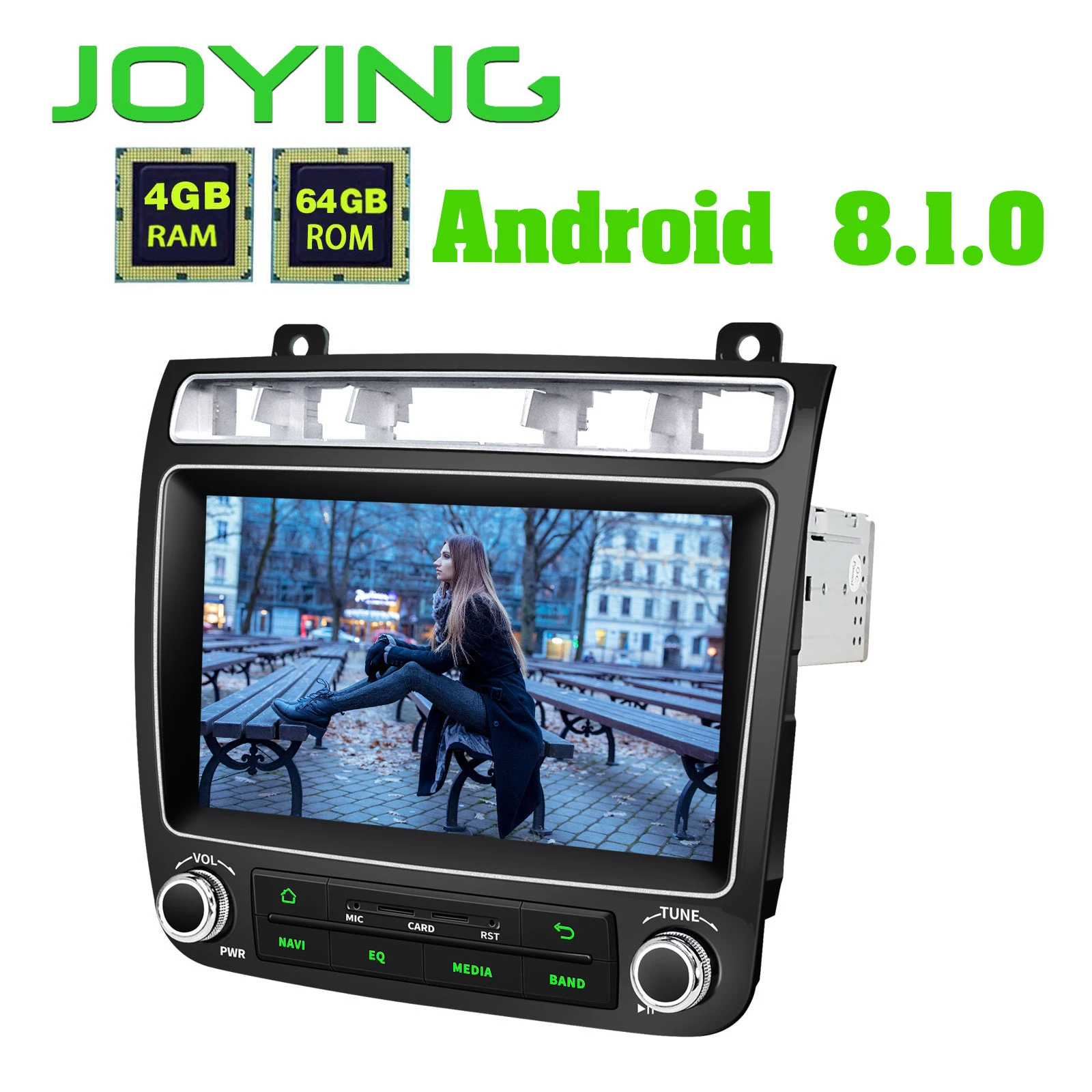 JOYING Android 8 1 Восьмиядерный автомобильный Авторадио Стерео GPS мультимедийный плеер