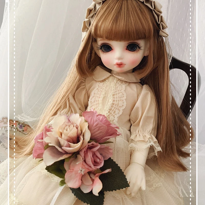 1/6 BJD платье Обнаженная принцесса платье костюм+ повязка для волос для BJD 1/6 1/4 кукла 1/6 Blyth кукла аксессуары для кукольной одежды