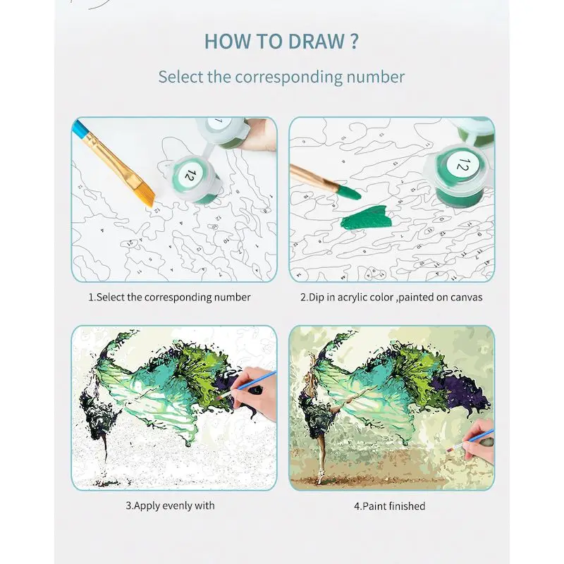 Набор для рисования по номерам на холсте Лодка | Дом и сад