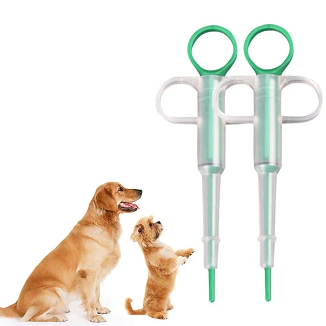 Dog Cat Dispenser Feeding Pet Medicine Syringe Tablet Feeder Newborn Puppy Feeding Tube Pet Feeding Accessories Dropshipping