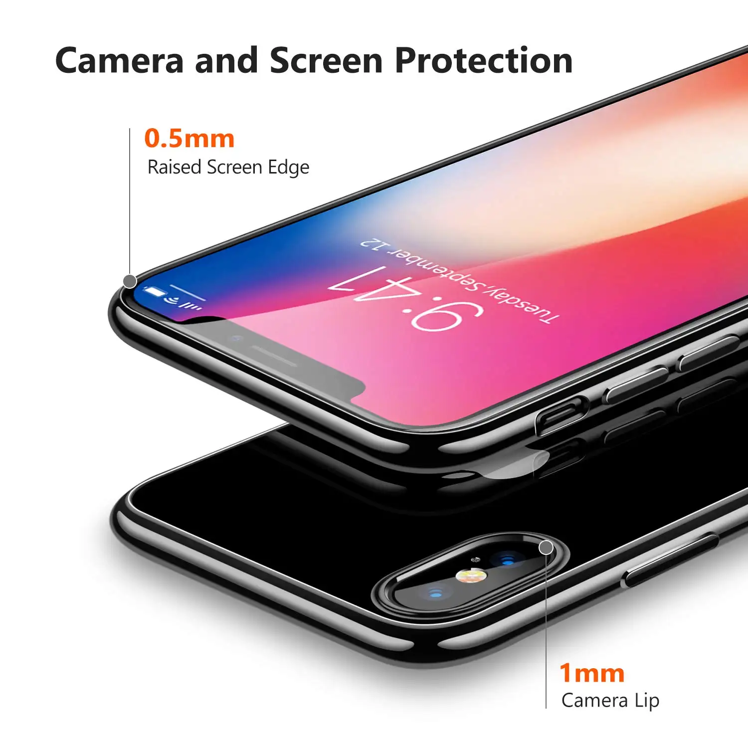 Чехол для iPhone X Xs Max XR 8 Plus ультра тонкий плотно прилегающий Мягкий Силиконовый ТПУ