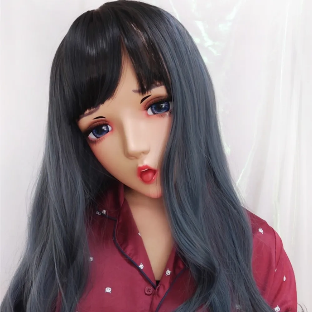 KnowU Kigurumimask Перманентный макияж Аниме Кукла головные уборы Crossdresser Косплей Crossdress BJD