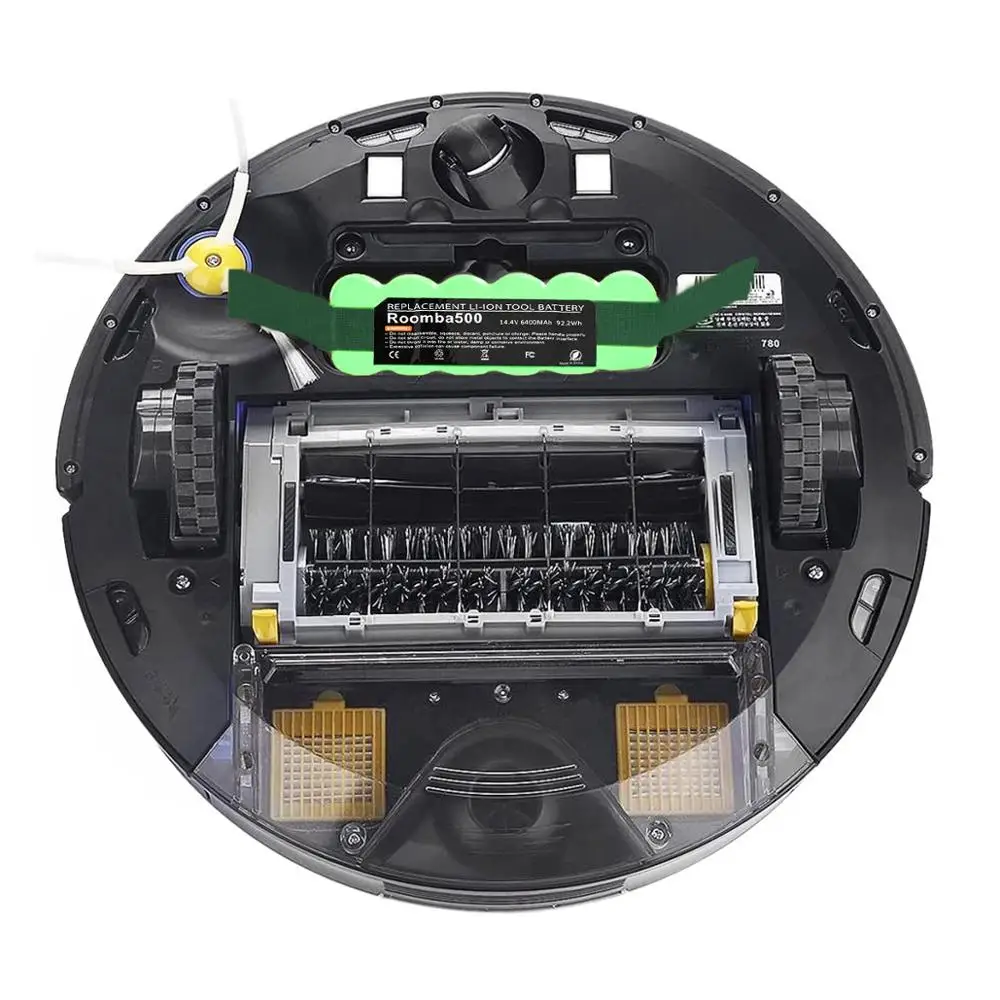 Никель-металлогидридная аккумуляторная батарея 14 4 В 6400 мАч для Irobot Roomba 500 510 530 531