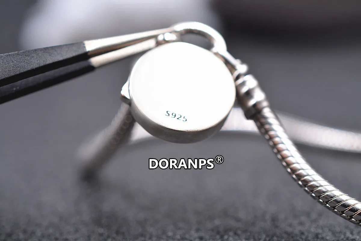 DORANPS браслеты 925 Браслет талисман из бусинок мотаться браслет для женщин