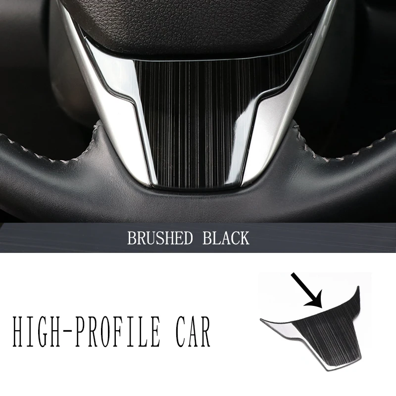 

Чехлы на руль для Honda CRV CR-V 2017 2018 2019 2020, декоративная рамка на руль, аксессуары для интерьера автомобиля