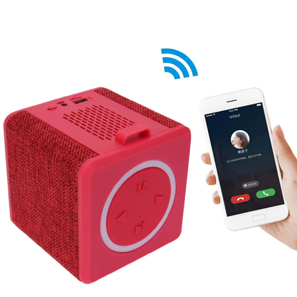 Портативный Водонепроницаемый Bluetooth динамик громкой связи AUX TF карта USB 2 0 Ноутбук