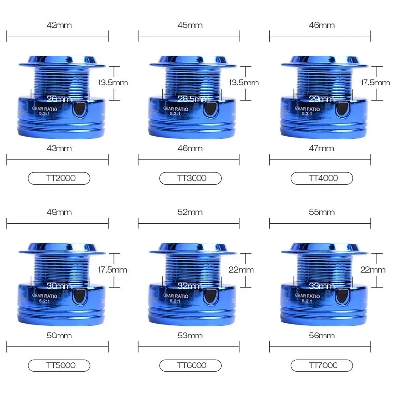 Катушка для спиннинга Mavllos металлическая катушка морской рыбалки максимальное