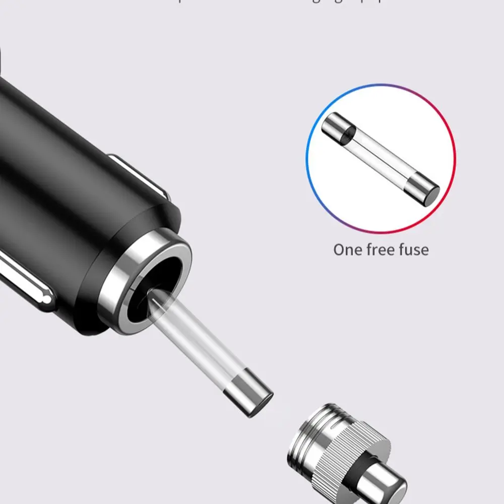 kdsafe car charger cigarette lighter rotatable pd18w qc3 0 2 4a usbfast charger splitter adapter socket for phone tablet dvr mp3 free global shipping