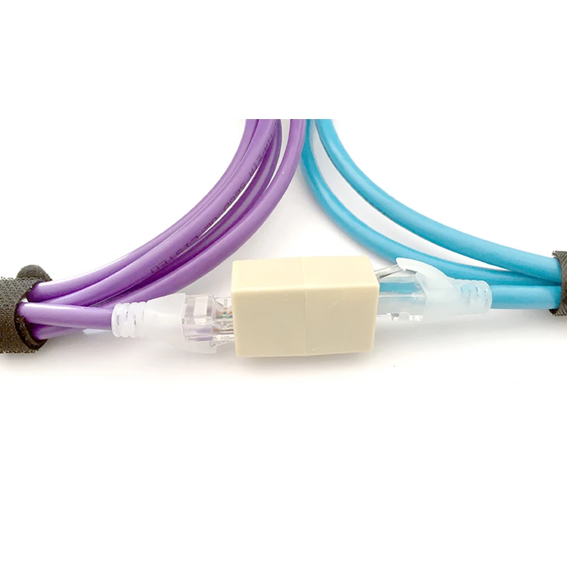 1 шт. сетевой Ethernet Lan кабель Joiner двусторонний 8 контактов соединитель муфты RJ45 Cat5