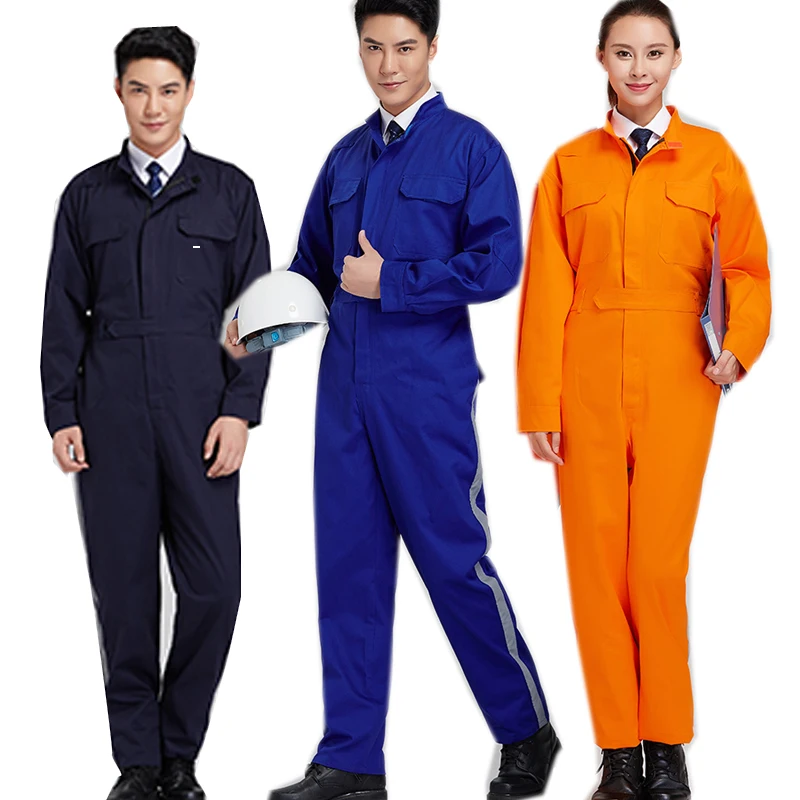 Рабочие комбинезоны Рабочая Униформа из 100% хлопка рабочая одежда