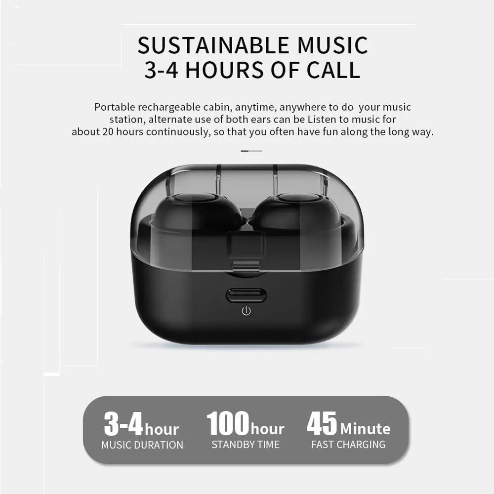 Stepfly BT02 TWS Bluetooth наушники/наушники 3D стерео водонепроницаемые с